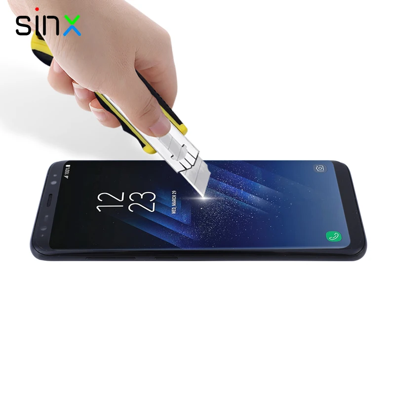 Pet мягкая анти взрыв защитный Плёнки для Samsung Galaxy S8 плюс idewei бренд 3D полная