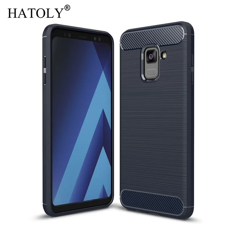 For Coque Samsung Galaxy A8 2018 Case Silicone Phone Cover Funda Back Bumper Hoesje | Мобильные телефоны и аксессуары
