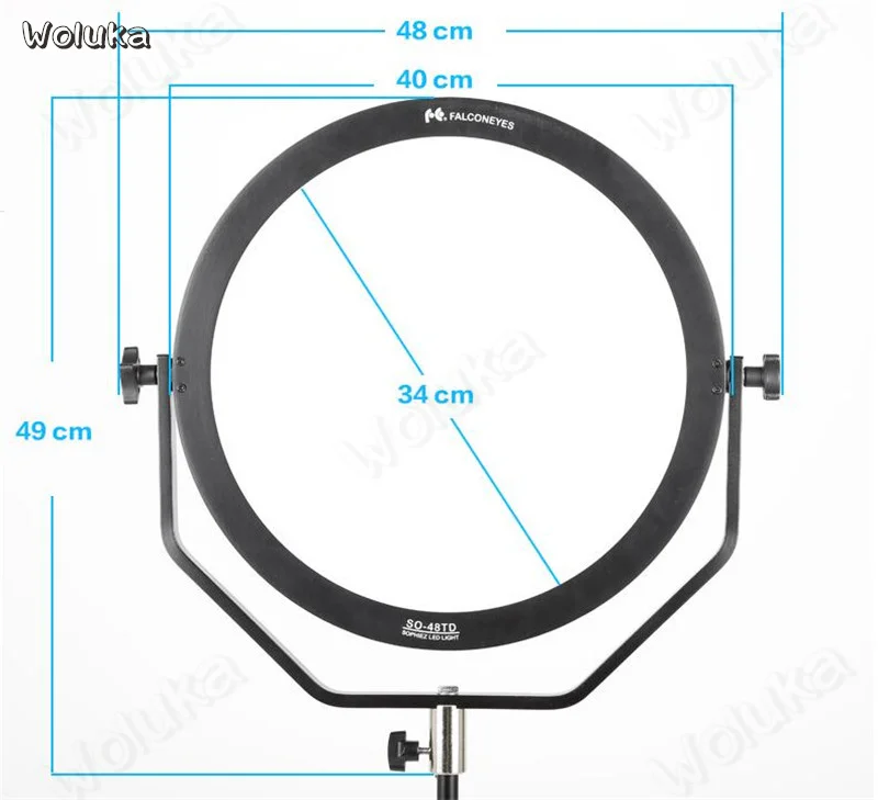 Falconeyes 68W LED Video Light Live photography lamp flexible soft light live shooting SO-48TD SO-68TD 4 set CD50 T06 | Электроника