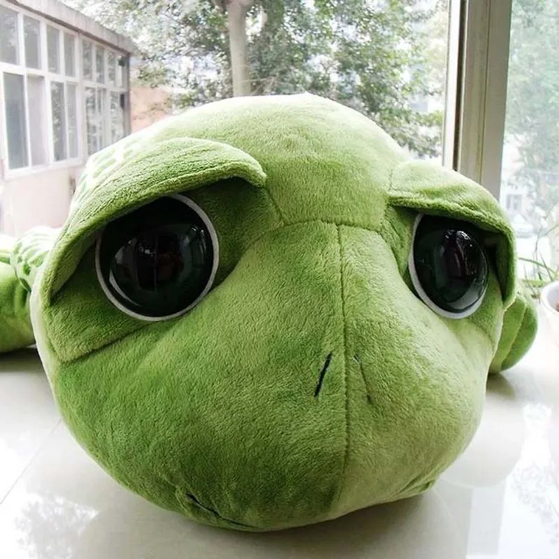 Kids Toys 2018 Hot Sale 20-60cm Kawaii Big Eyes Tortoise Plush Toy Lovely Soft Small Sea Turtles For | Игрушки и хобби