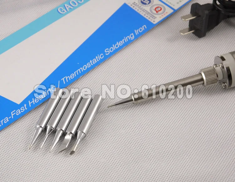 Электрический паяльник с регулируемой постоянной температурой без свинца