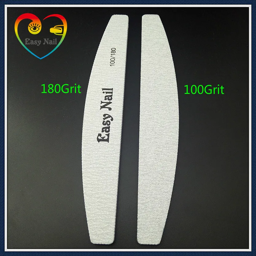 EasyNail 10 шт. Zebra пилочки для ногтей моющиеся двухсторонние наждачные доски 100/180 Грит