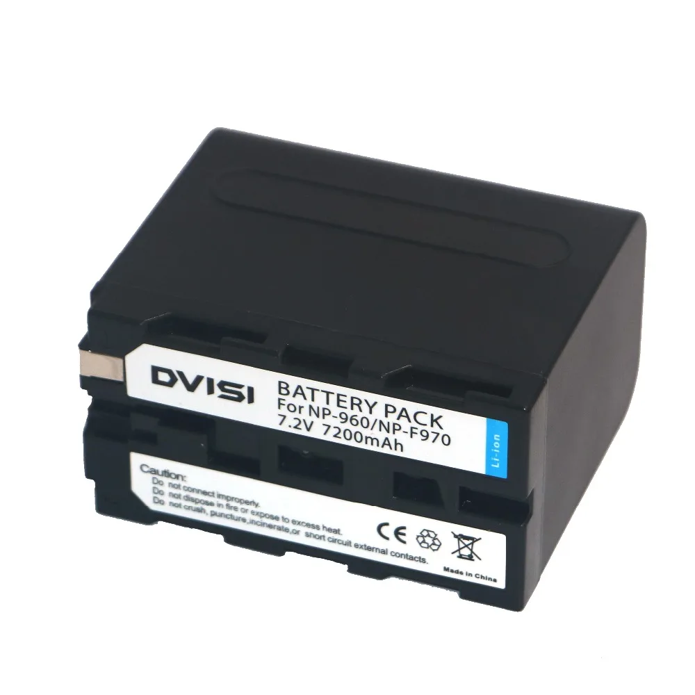 Аккумуляторная батарея dsi NP F970 F960 7200 мА/ч для камеры Sony F950 CCD RV100 TRV58 z1 оптовая