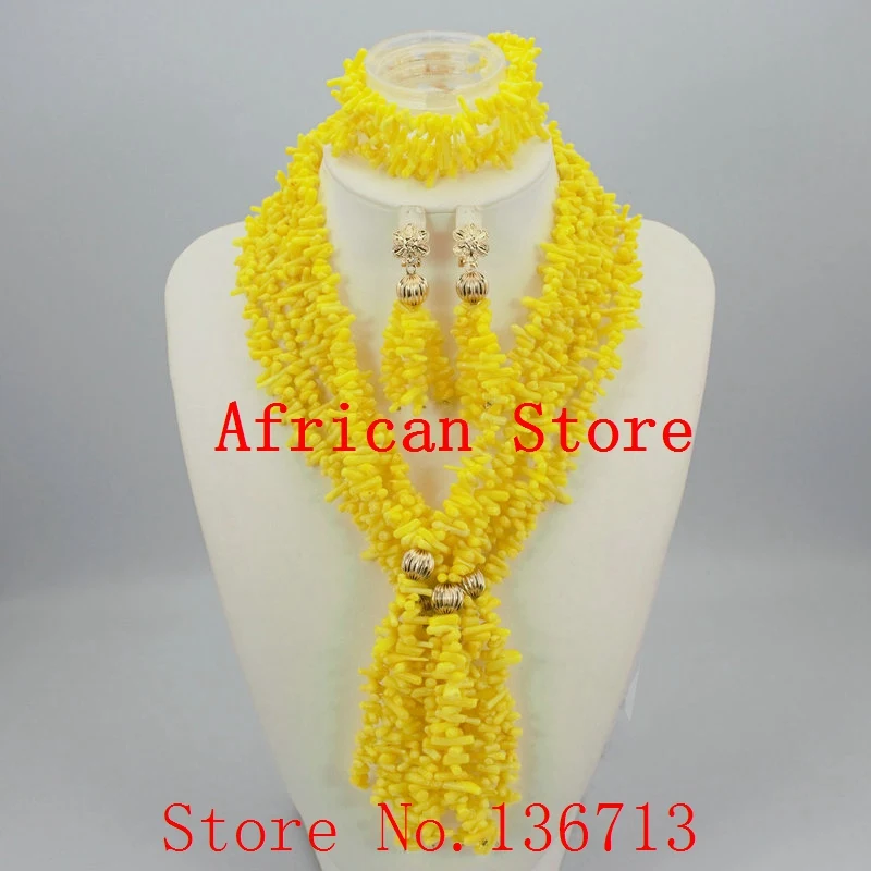 

Nigerian Wedding Beads Jewery Set African Red Coral Beads Jewelry Set 2016 New Bridal Jewelry Best Selling Free Shipping R103