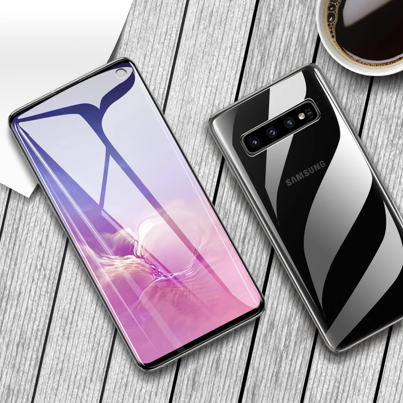 CHYI 3D изогнутые пленка для samsung Galaxy S10 5g + S10E lite Экран Full Cover Nano гидрогель фильм не
