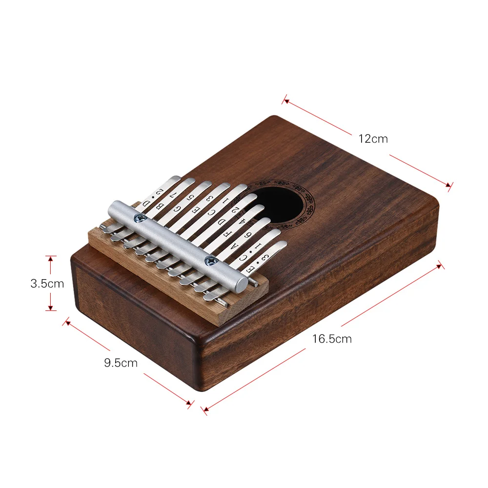 Ammoon AKP-10K калимба 10 клавиши игрушечное пианино Mbira санза Гавайский КоА во