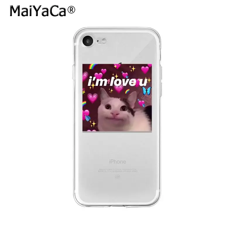 Мягкий чехол для телефона MaiYaCa с изображением животных собак кошек любимых