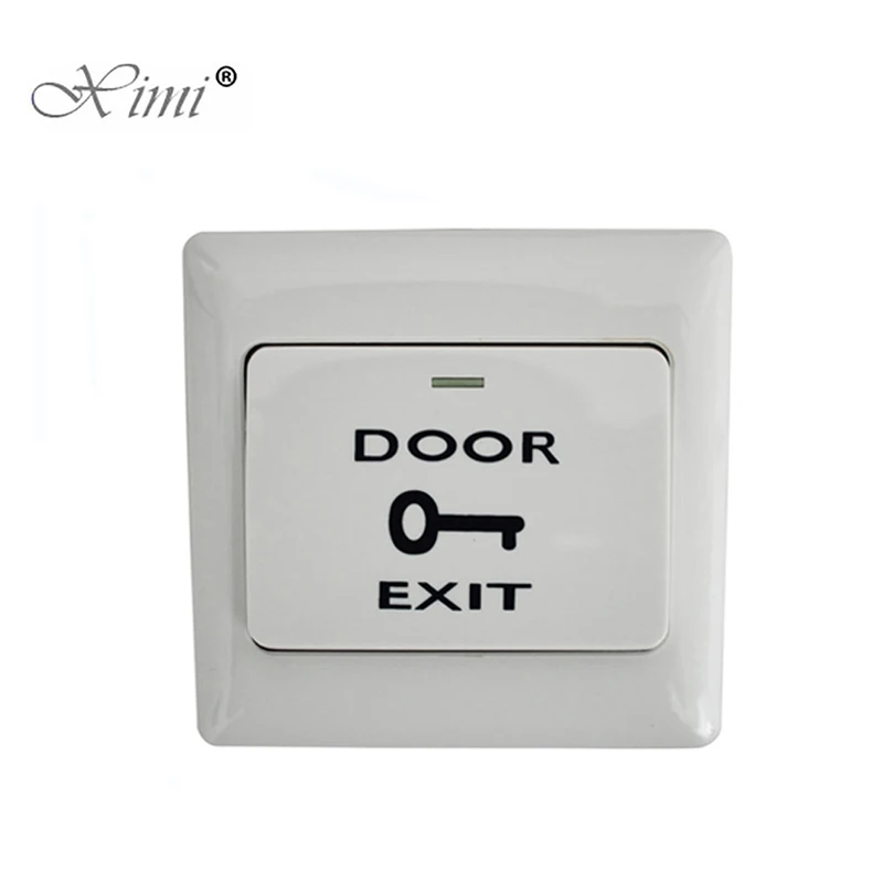 86 мм электрическая коробка пластиковая кнопка выхода с установленной задней