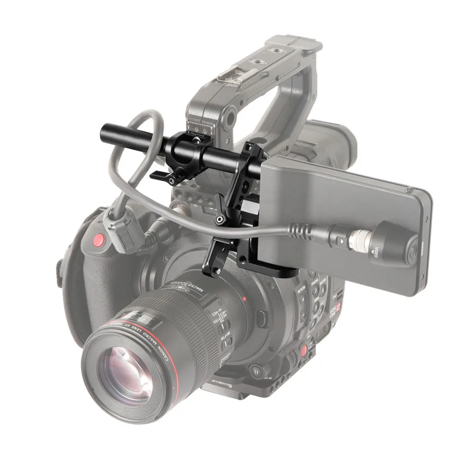 SmallRig 360 градусов EVF Поддержка для Canon C200 для контроля уровня сахара в крови с 15 мм стержень и железнодорожный вокзал 2075