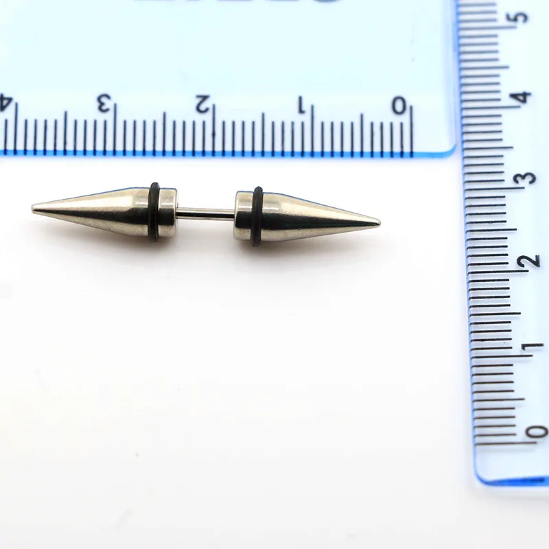 Бесплатная доставка Оптовая продажа 20 шт. Иллюзия обманщик серьги из нержавеющей