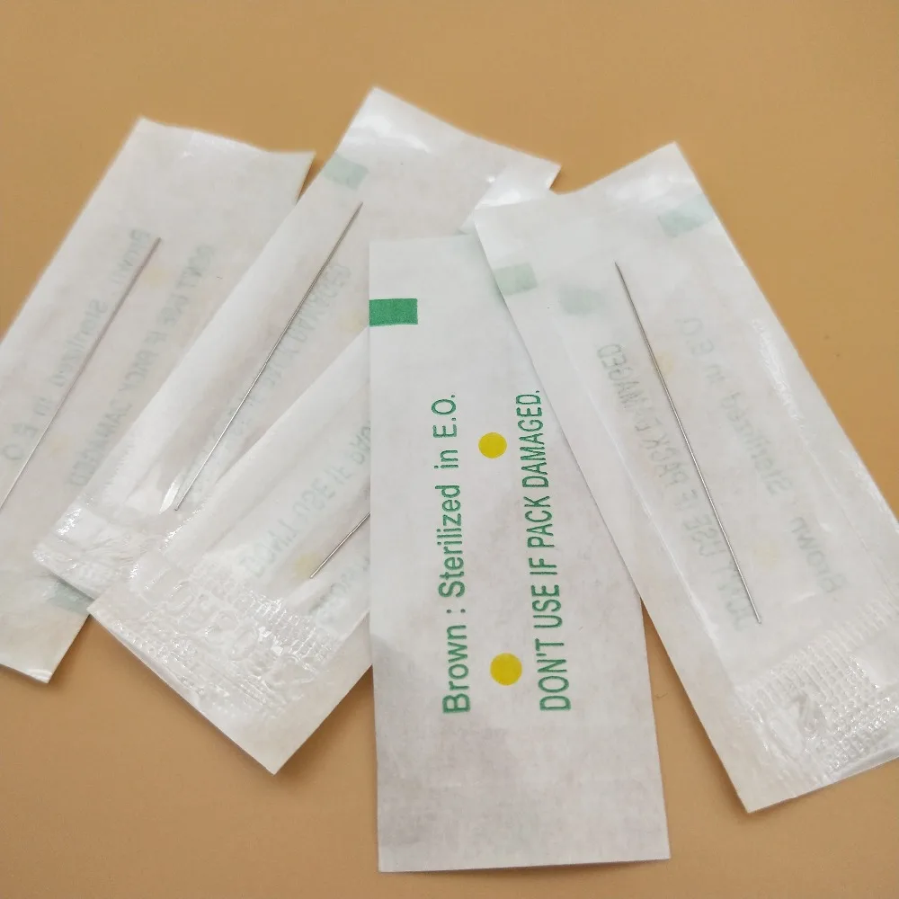 500 шт./кор. 0 35x50 мм 1RL иглы татуировки для постоянного макияжа традиционная