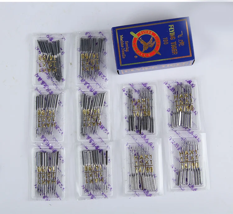 HAX1 100 шт. швейные иглы универсальные 15x1 смешанный набор для упаковки швейных аксессуаров для всех домашних машин