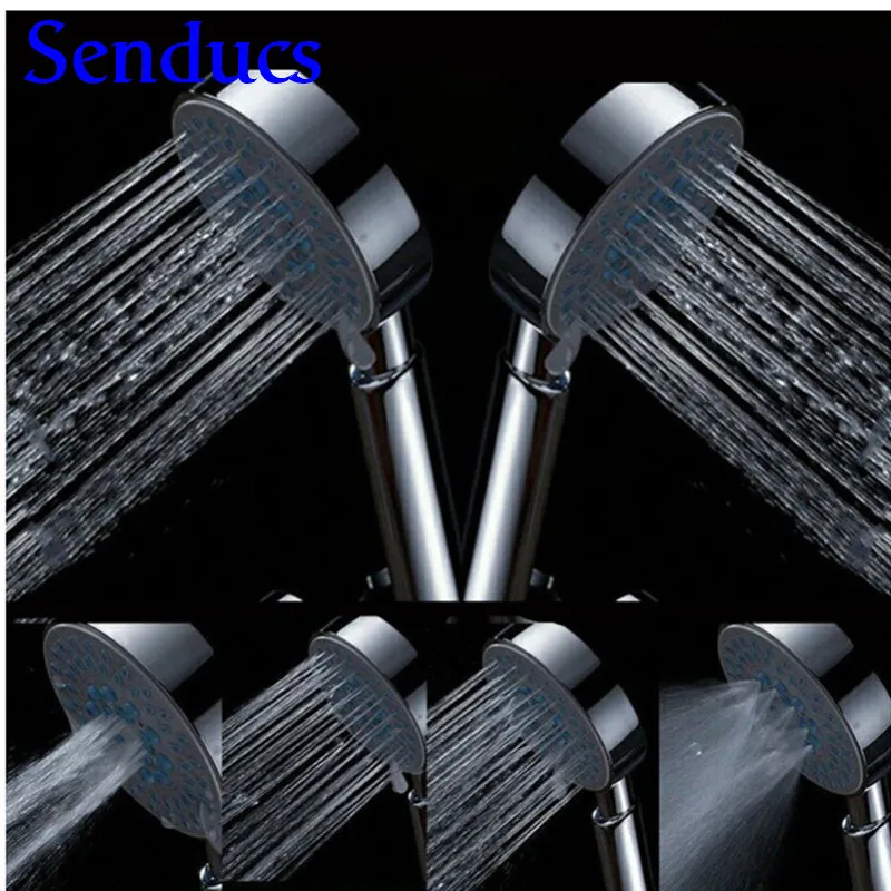 

Free shipping high quality ABS bathroom hand shower with polished chrome hand shower for bathroom shower faucet accessories
