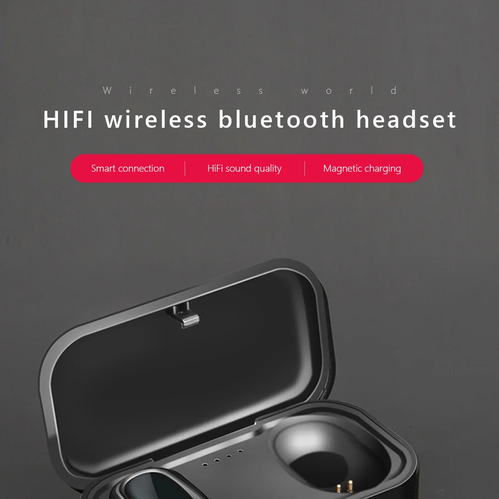 CBAOOO TWS Bluetooth наушники 5,0 мини L18 Беспроводные наушники с сенсорным управлением спортивные наушники стерео беспроводные наушники с зарядным устройством