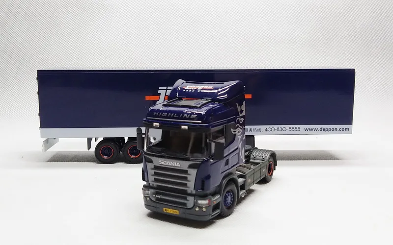 Коллекционная модель из сплава 1:50 Масштаб Scania R480 Highline контейнеровоз трактор литая игрушка модель для украшения, подарок