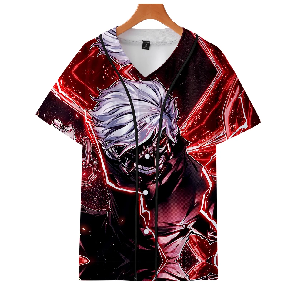 Новинка 2019 куртка tokyo ghoul легко сочетающаяся одежда осенняя бейсбольная унисекс с