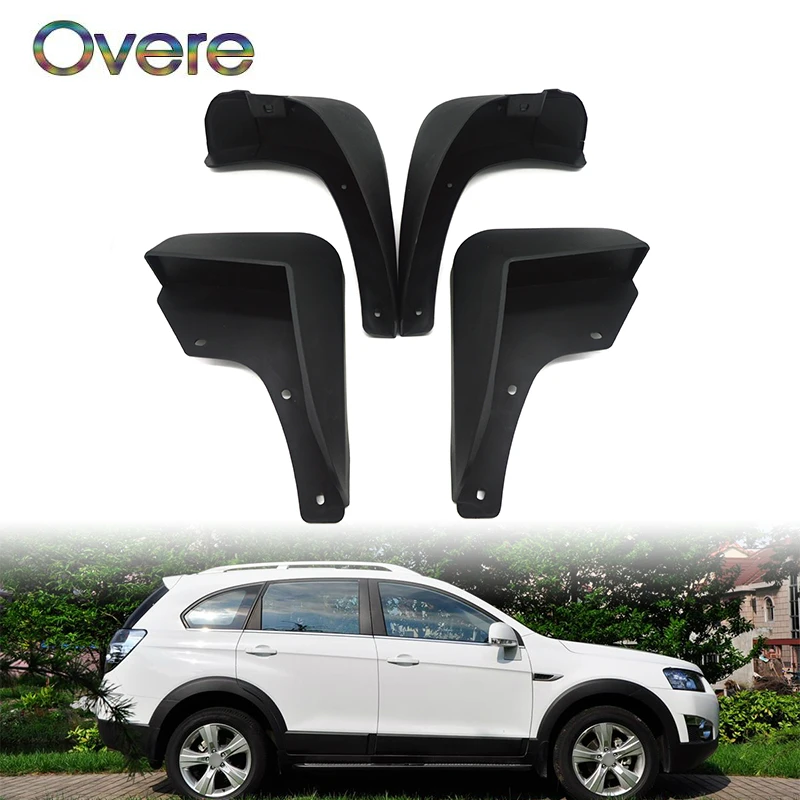 Overe автомобильные передние и задние брызговики для Chevrolet/Holden Captiva 7 CG 2006 2007 2008 2009 2010