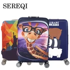 Защитный чехол для чемодана SEREQI, эластичный чехол для чемодана 18-32 дюймов