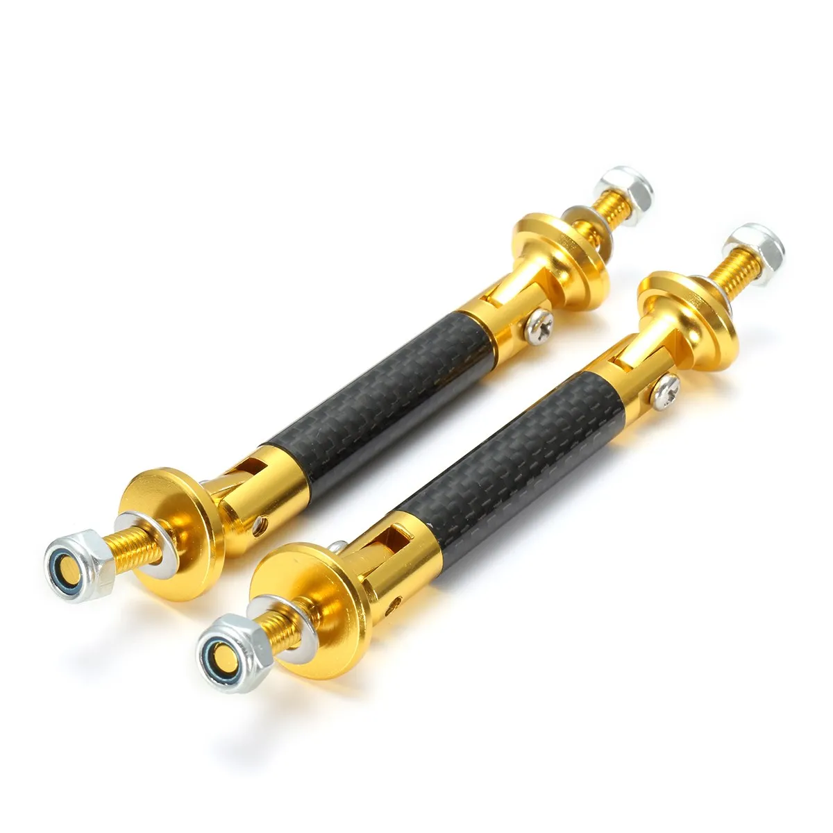 2 шт. настраиваемый передний и задний бампер из углеродного волокна 75 мм |