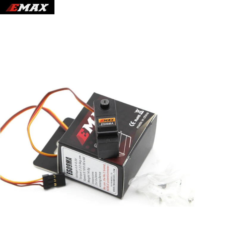 4 шт. 100% абсолютно новые оригинальные EMAX ES09MA металлические аналоговые