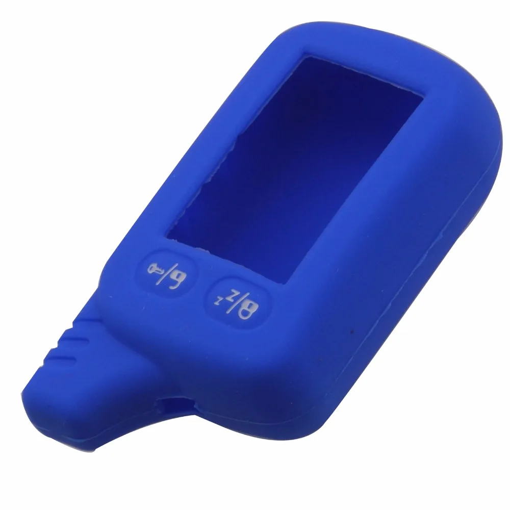 Силиконовый чехол брелок jingyuqin TZ9010 для русской двусторонней сигнализации Tomahawk