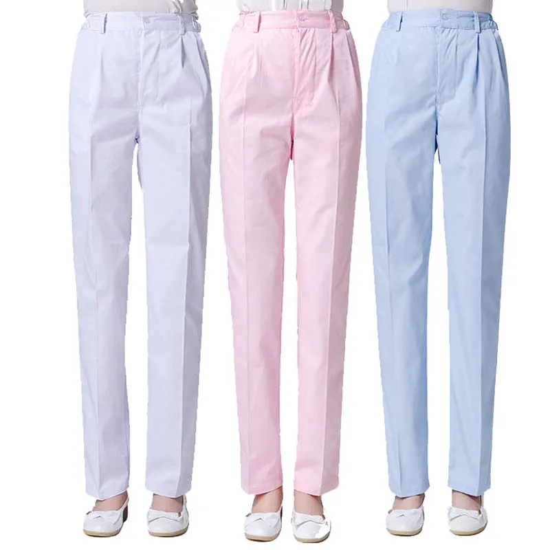 Женские длинные брюки облегающие для медсестры|Верх и низ медицинского костюма| |