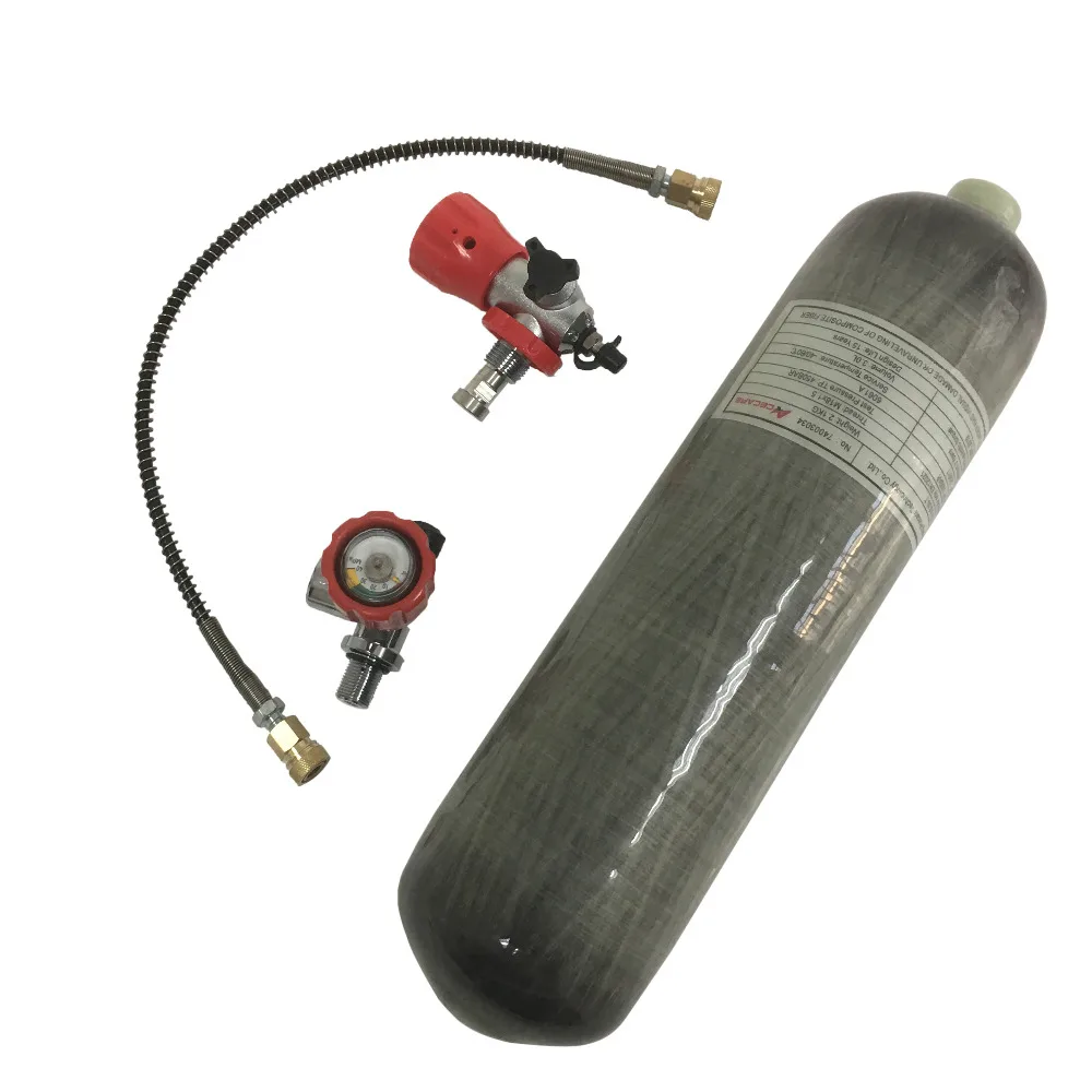 

AC103101 3L Scuba Cylinder Pcp Air Condor/Rifle 4500Psi 30Mpa Carbon Fiber Cylinder For Hunting Breathing Apparatus Acecare