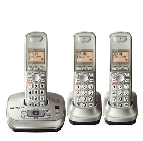 KX TG4021 Dect 6.0 цифровой беспроводной телефон с автоответчиком Системы Беспроводная