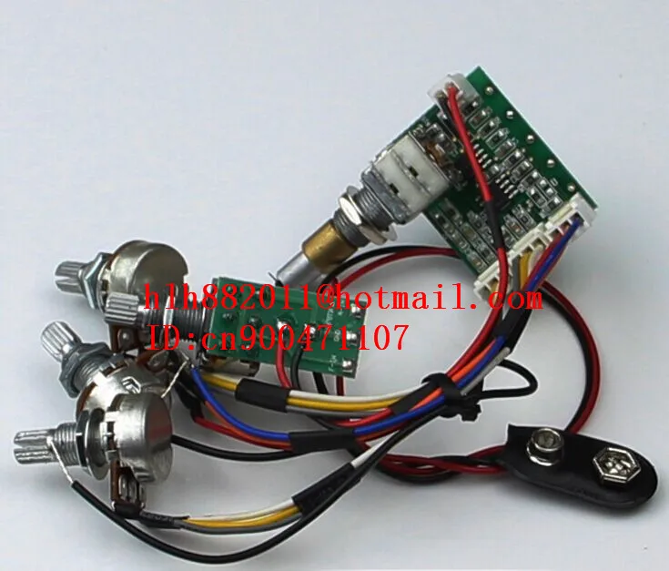 Новая электрическая басовая активная или пассивная электронная схема усилителя