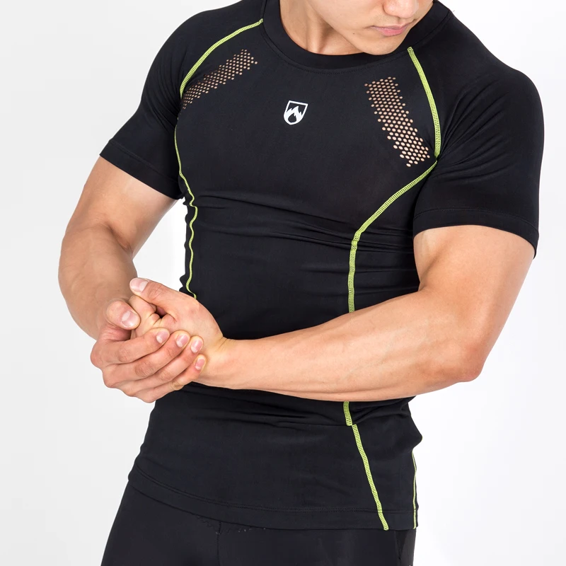 Мужская Спортивная Футболка Mountainpeak быстросохнущая дышащая футболка с коротким