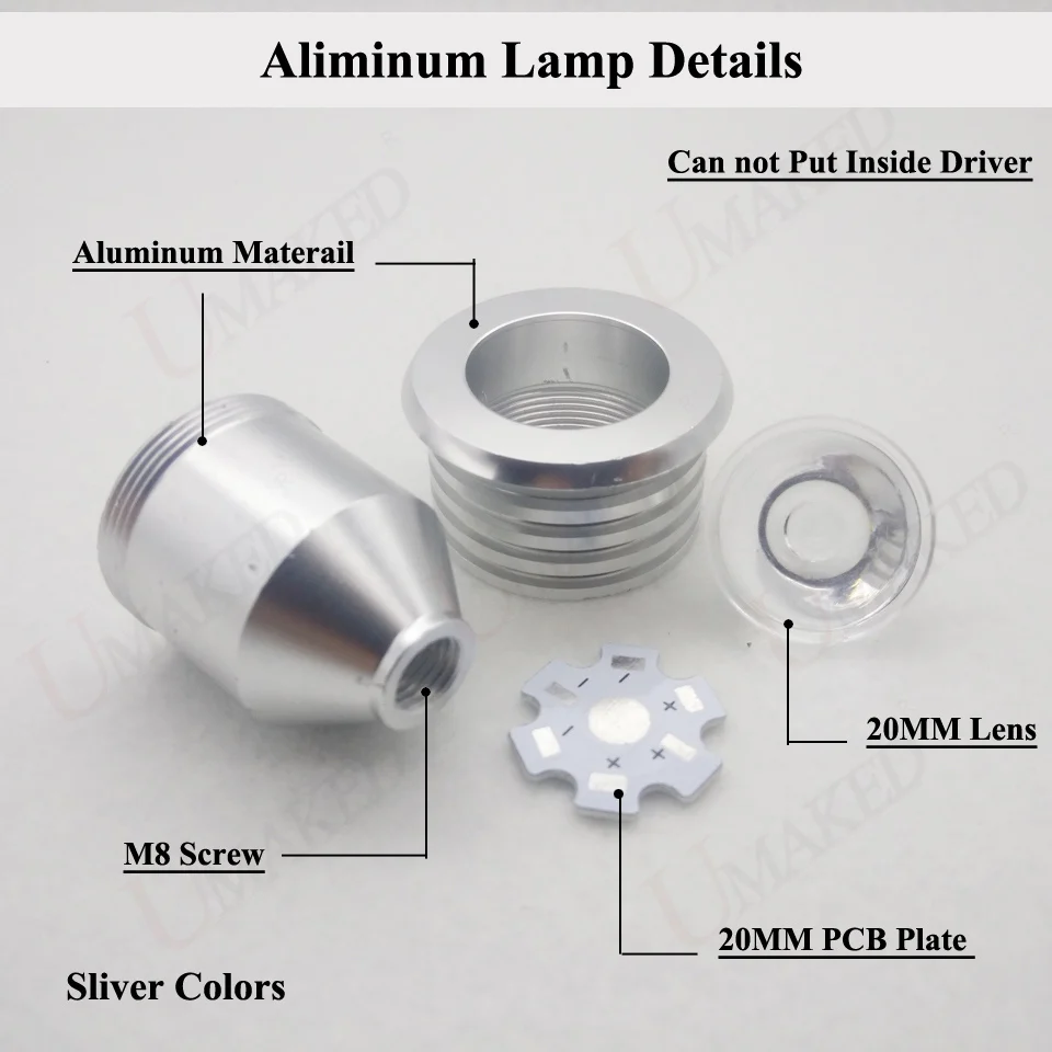 5 шт. 1 Вт 3 Вт|lamp head|lamp mountlens led |