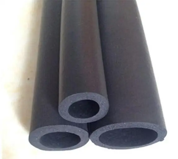 ID42 * OD 54 мм/ID 48 * od 60 мм губчатая изоляция труб из пенопласта, резиновая труба 1 м, Черная