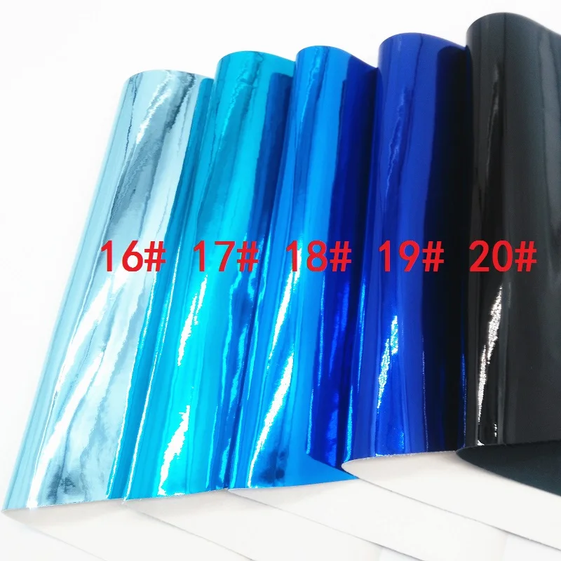 1 шт. A4 Размер 21х29см Алиса Блестящий винил для бантов Миро лакированная гладкая