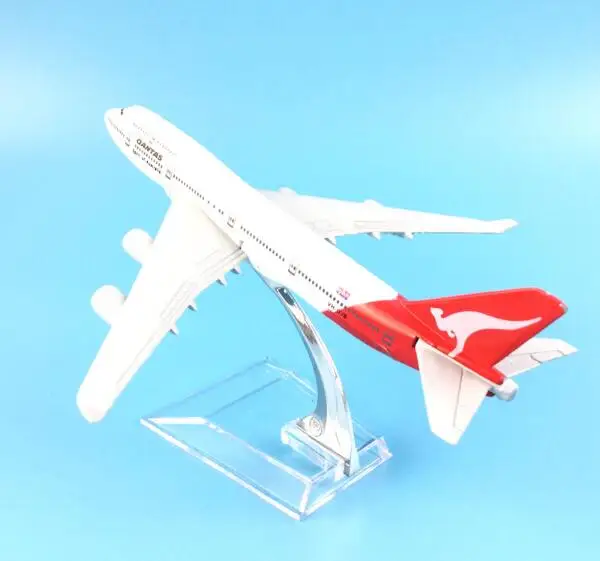 Модель самолета Boeing 747 австралийские авиалинии самолет B747 металлический