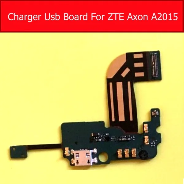 Плата зарядного устройства USB для ZTE AXON Elife A2015 Usb разъем зарядки док станции