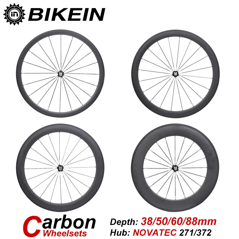 BIKEIN супер легкий 3 k карбоновый 700C дорожный велосипед колесная покрышка трубчатая