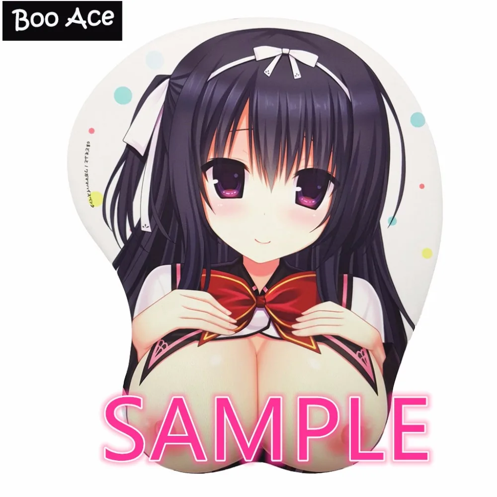 Игровой гелевый коврик для мыши Wagamama High Spec Rokuonji Kaoruko Anime размер 26*21*3 см|Коврики мышей| |
