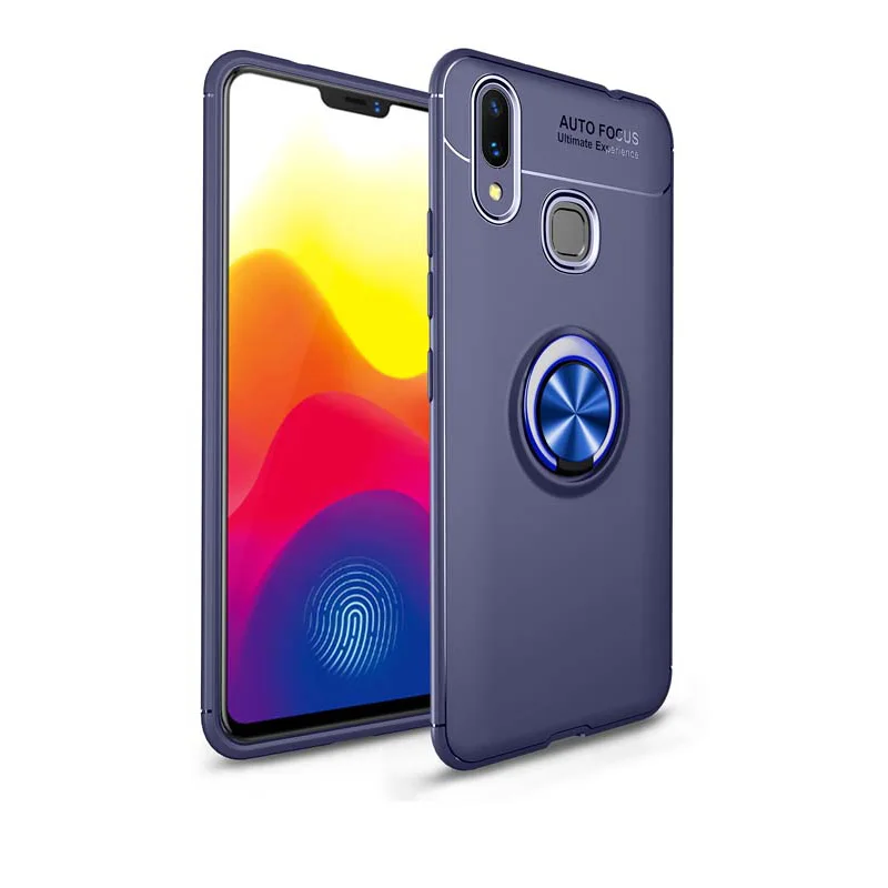 XSDTS чехол для Xiaomi MAX2 Max3 Pro Max 2 3 Mix 2 2s вращающийся держатель с кольцом магнитный автомобильный чехол-подставка Coque - Цвет: Blue Blue