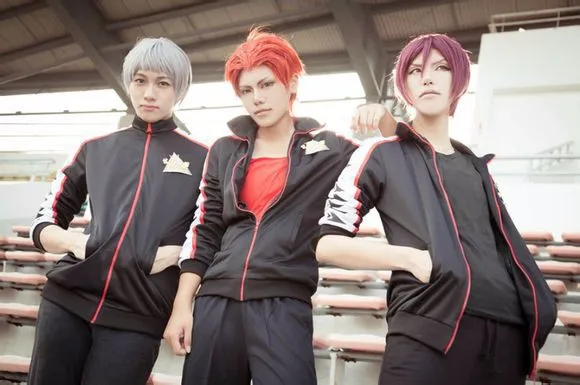 Клуб Iwatobi Rin Matsuoka Deluxe Edition, Униформа, куртка, школьная форма, пальто, костюм, костюм для косплея, костюм для косплея с логотипом Samezuka Academy