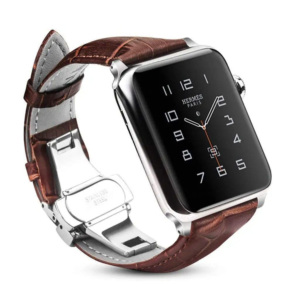 TORQUILA кожаный ремешок для наручных часов Apple Watch Series 4/3/2/1 44 мм/40 мм часы с ремешком