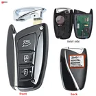 Смарт-устройство Keyecu с 3 кнопками, 433 МГц, ID46, чип для Hyundai Santa Fe 2012, 2013, 2014, 2015, идентификатор FCC: 95440, 2W500  2W600