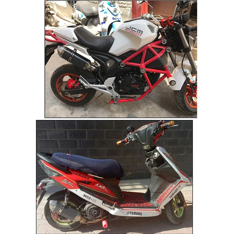 Универсальный мотоциклетный выхлопной глушитель Akrapovic 51 мм 36 модификация для