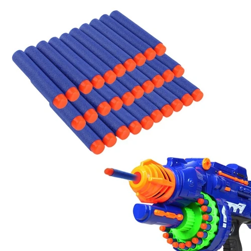 50 шт. 7 2 см игрушечные пули из ЭВА для мести Nerf серии бластеров сменные клипсы