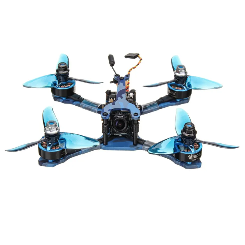 Гоночный Дрон Wizard TS130 FPV PNP F4 OSD 20A Dshot600 40CH Smart Audio 200 МВт VTX|Радиоуправляемые