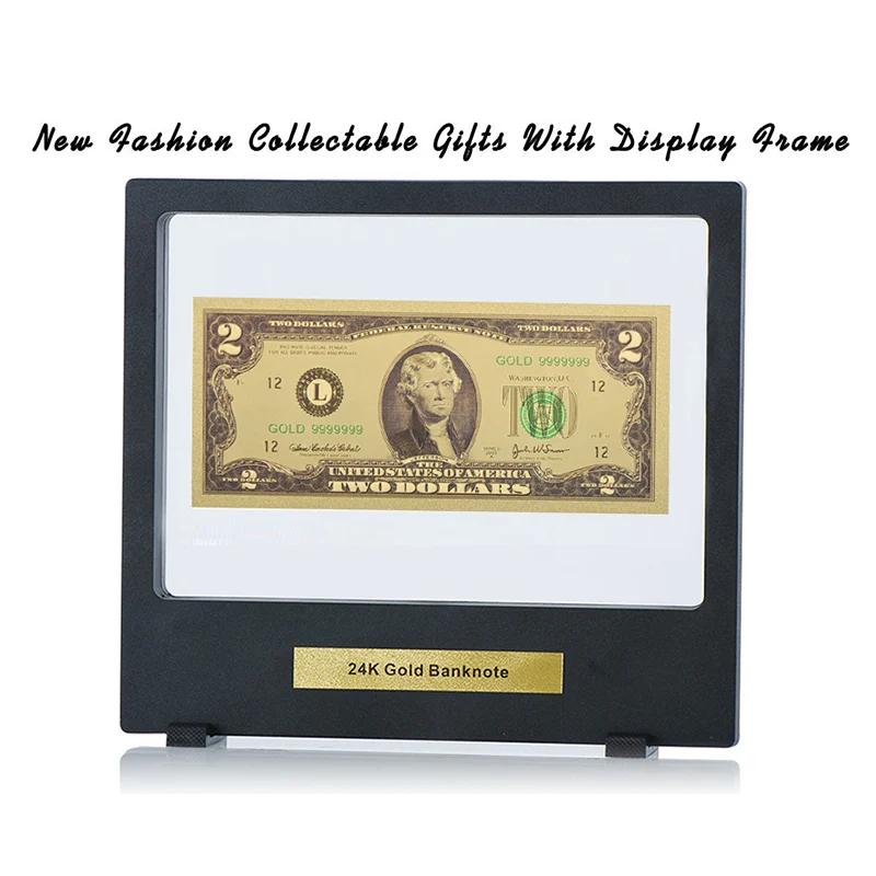 WR 24k позолоченная купюра в виде банкнот американском стиле домашняя декоративная