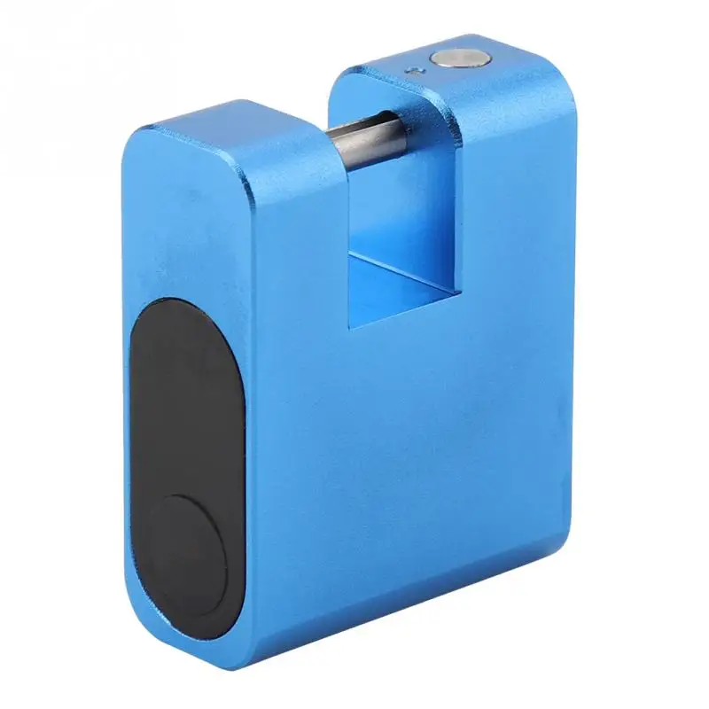 Blue Беспроводной смарт-замок Keyless Anti-theft замок висячий замок мобильный телефон Bluetooth приложение управление замок для рюкзака аппаратные средства большая акция - Цвет: Blue