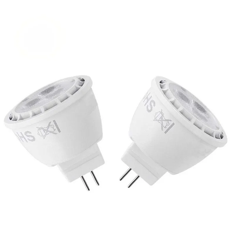 

100X 3.5W MR11 LED Spotlight Bulb 12V AC/DC Mini Cup GU4 Lamp 3LEDS 230lm Warm Cold White Replace Halogen 35W for Home Lighting