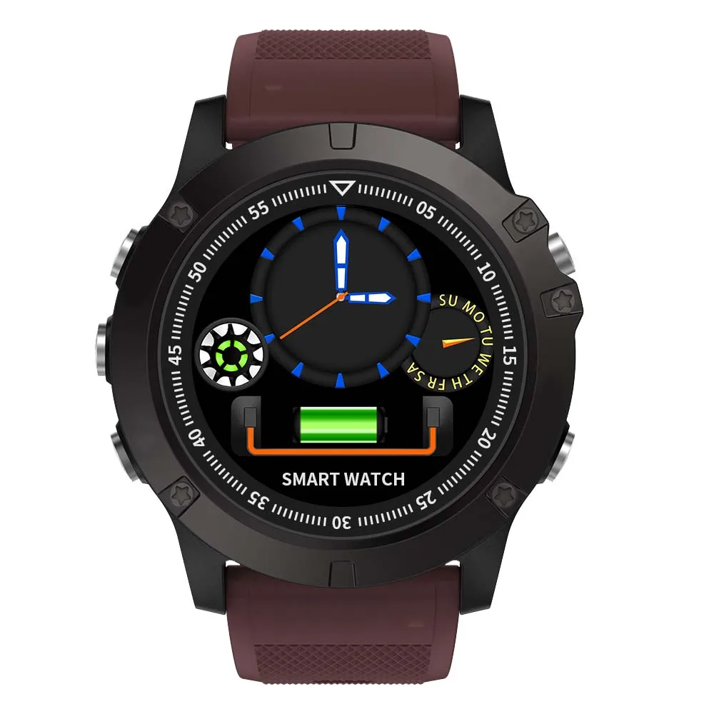 YuBeter Спорт Смарт часы Ip67 Водонепроницаемый SmartWatch для IOS Android с будильником Push напоминание Шагомер монитор сердечного ритма