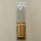 Микро-кольца петля для нити, 6 шт., для вытягивания, используемые с плоскогубцами для волос, инструменты для наращивания волос, игла, крючок для вязания