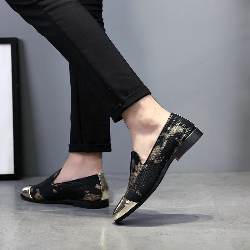 Мужские кожаные туфли с кисточками дышащие в британском стиле | Обувь